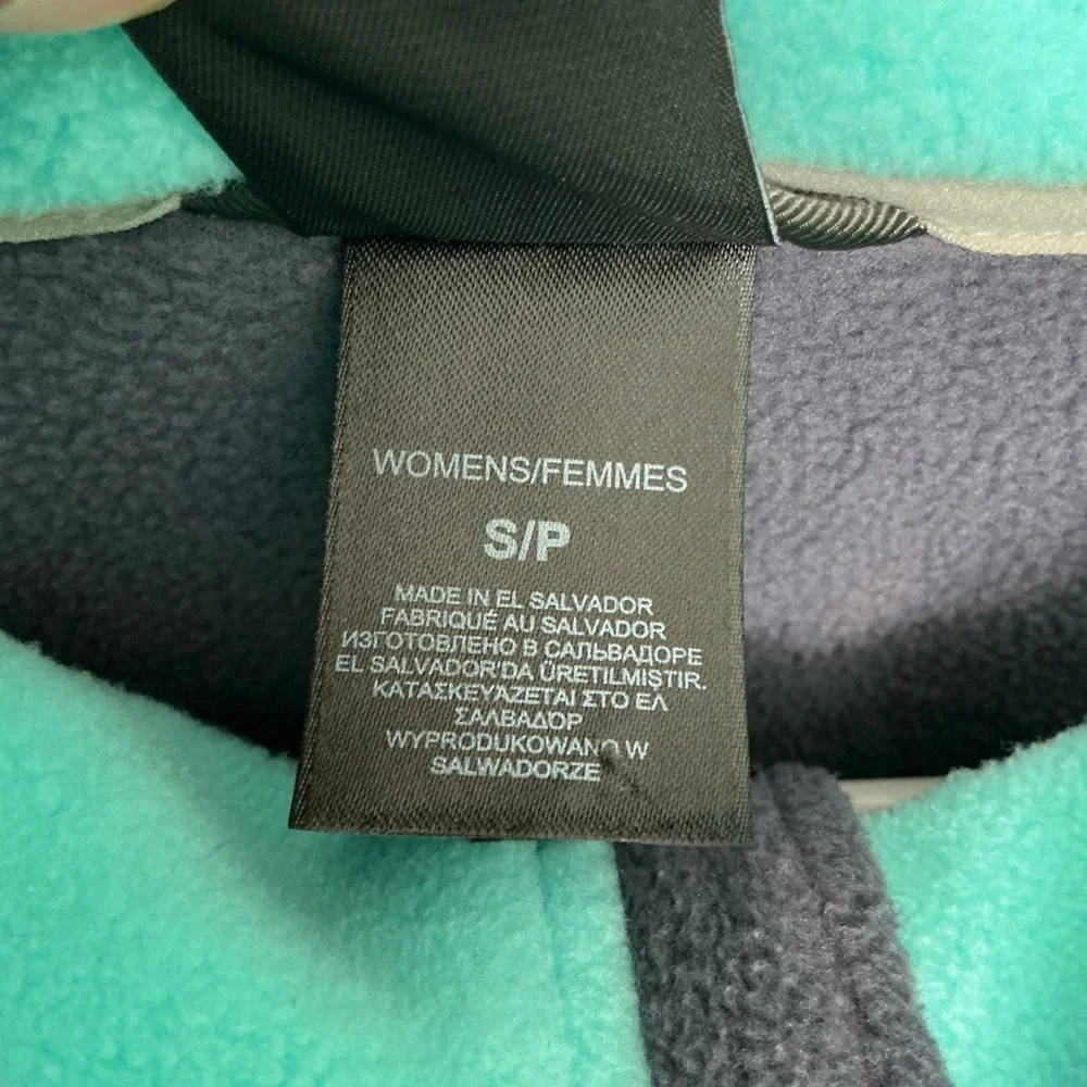 The North Face Women’s Fleece Jacket – Full Zip – Size Small – Teal & Black - Picture 9 of 15
